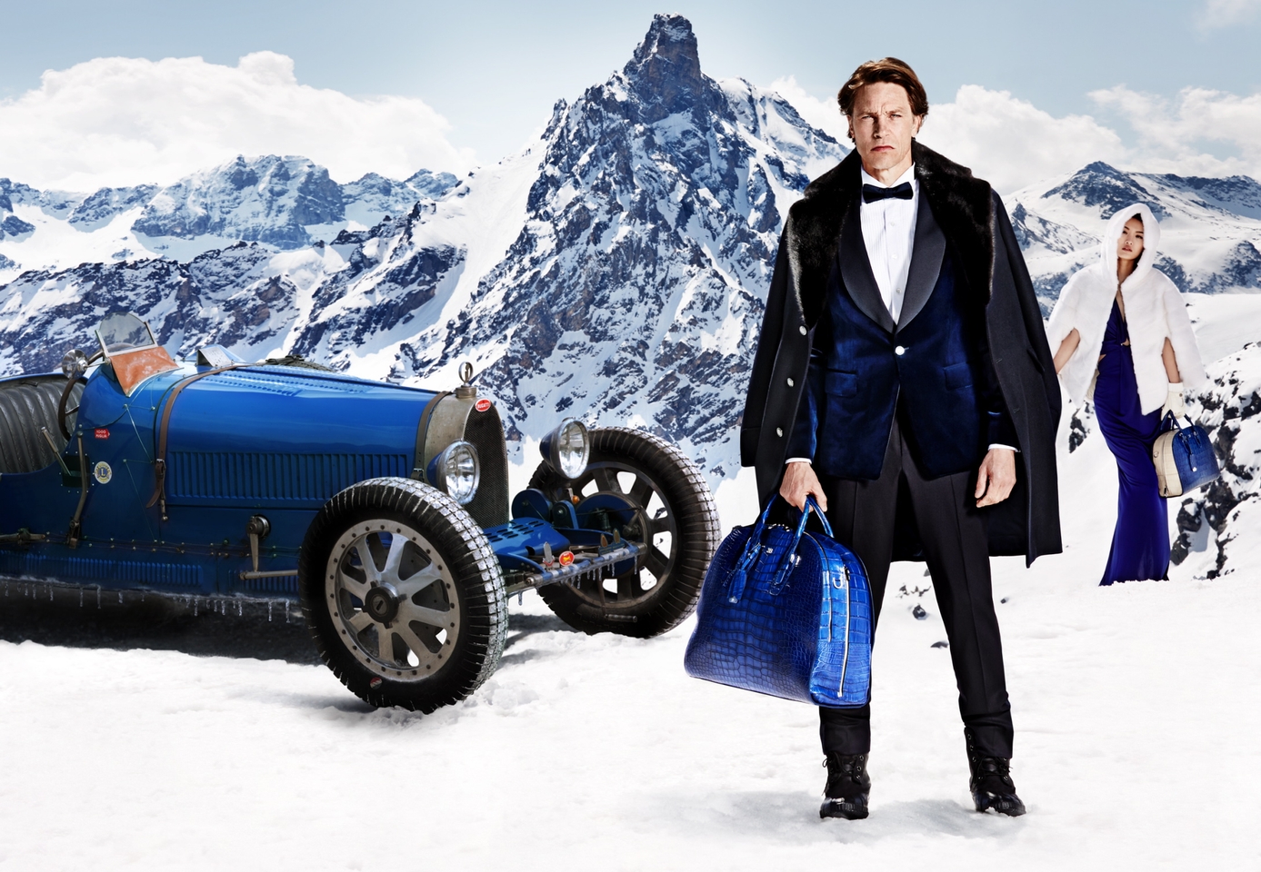 Bugatti s'ispira alle Alpi 